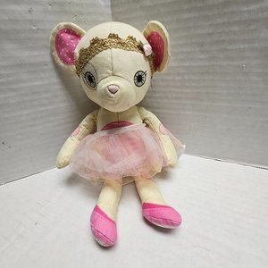 Zapf Creation Mooshka Girls Ballerina Soft Cloth Doll Bear